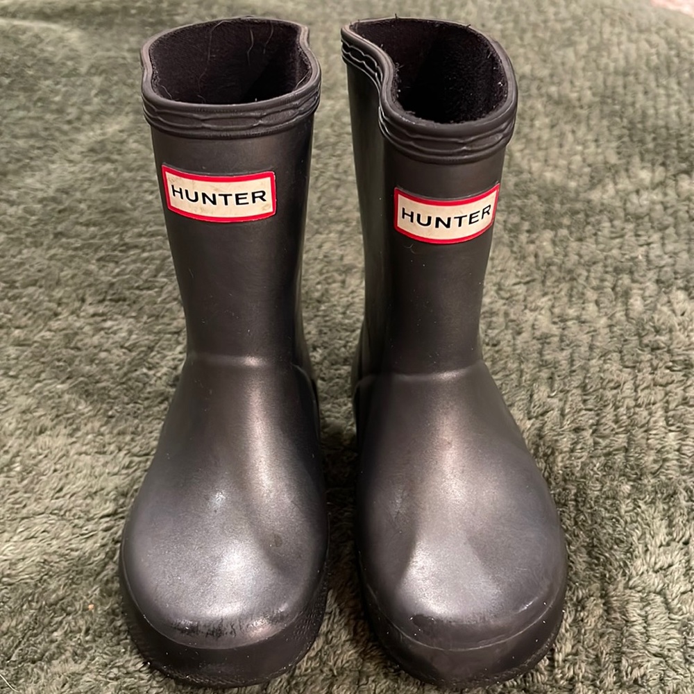 Toddler Hunter Boots Size 7